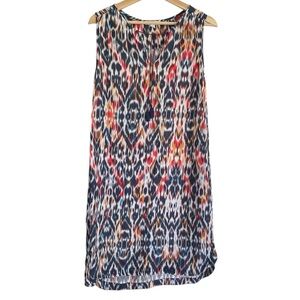 BLL Abstract Summery Shift Dress Size M Medium
